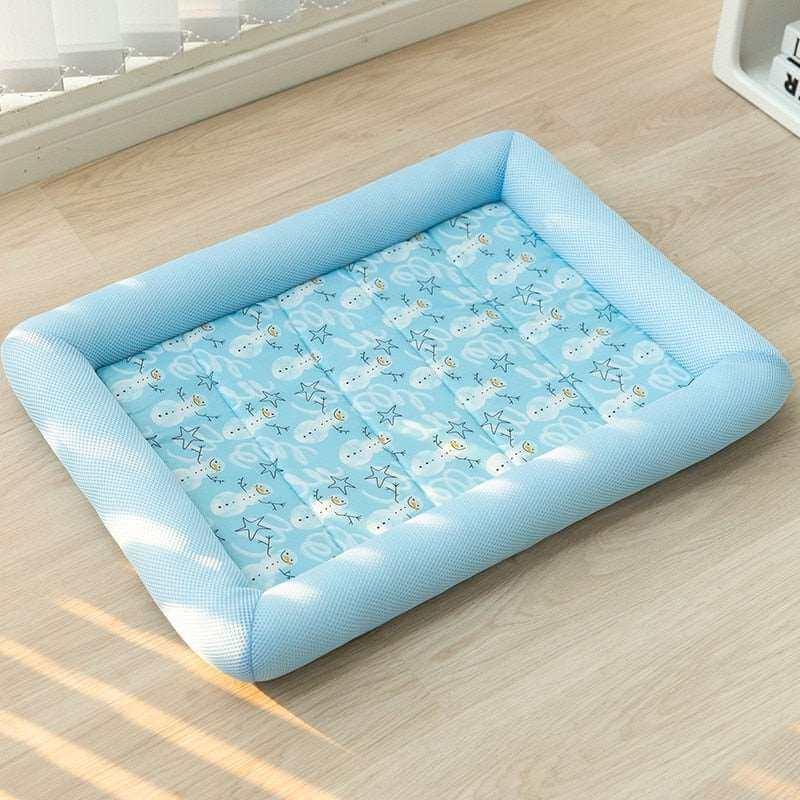 Best Quality Silk Dog Bed Summer Cooling Pet Ice Mats For Dogs Cats