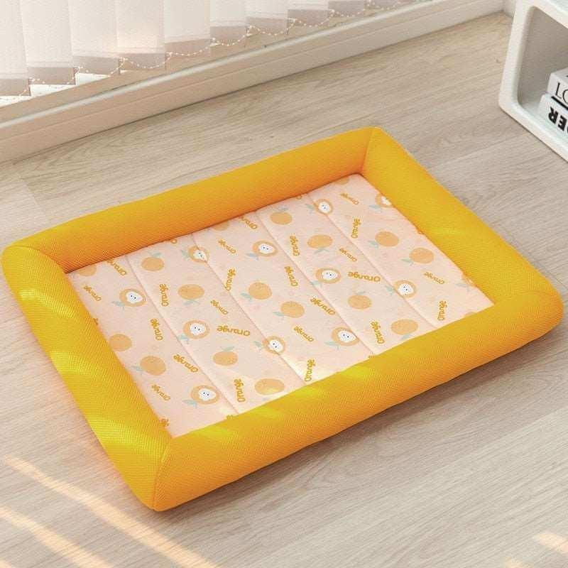 Best Quality Silk Dog Bed Summer Cooling Pet Ice Mats For Dogs Cats