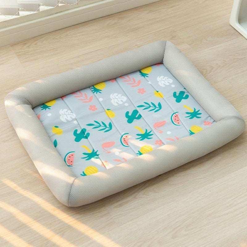 Best Quality Silk Dog Bed Summer Cooling Pet Ice Mats For Dogs Cats