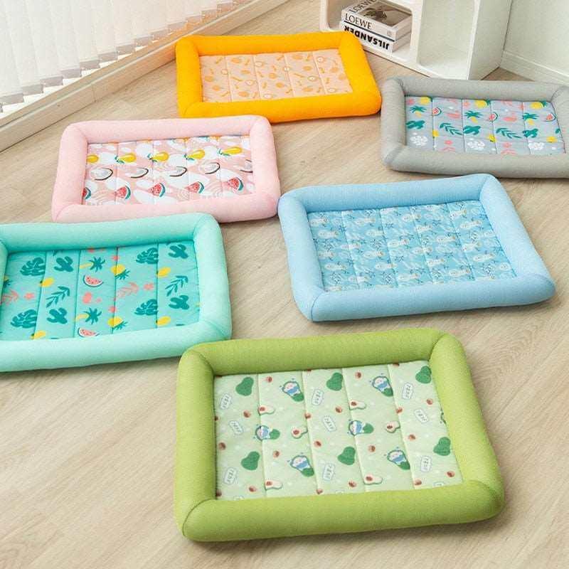 Best Quality Silk Dog Bed Summer Cooling Pet Ice Mats For Dogs Cats