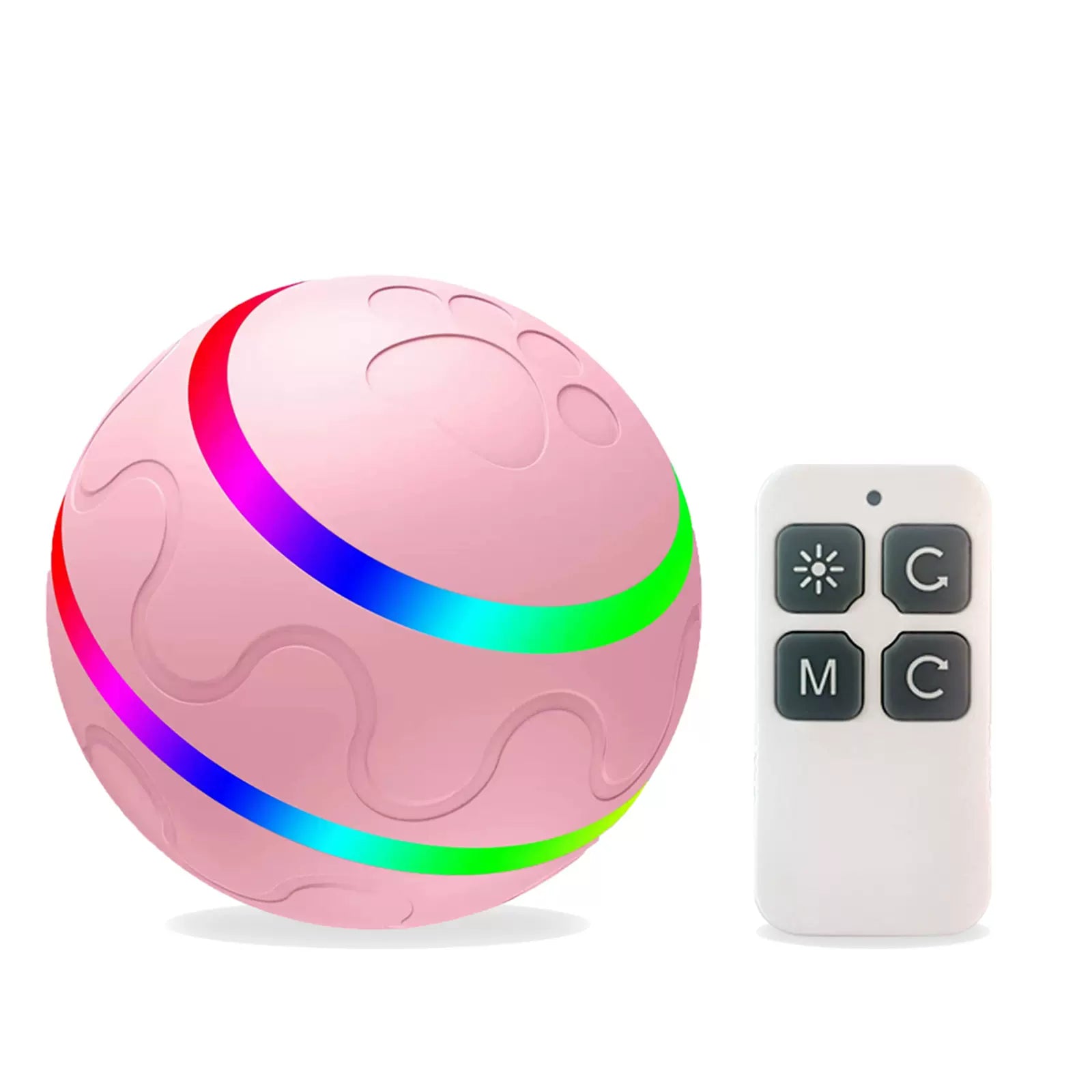 Smart Flashing Interactive Remote Control Toy Ball