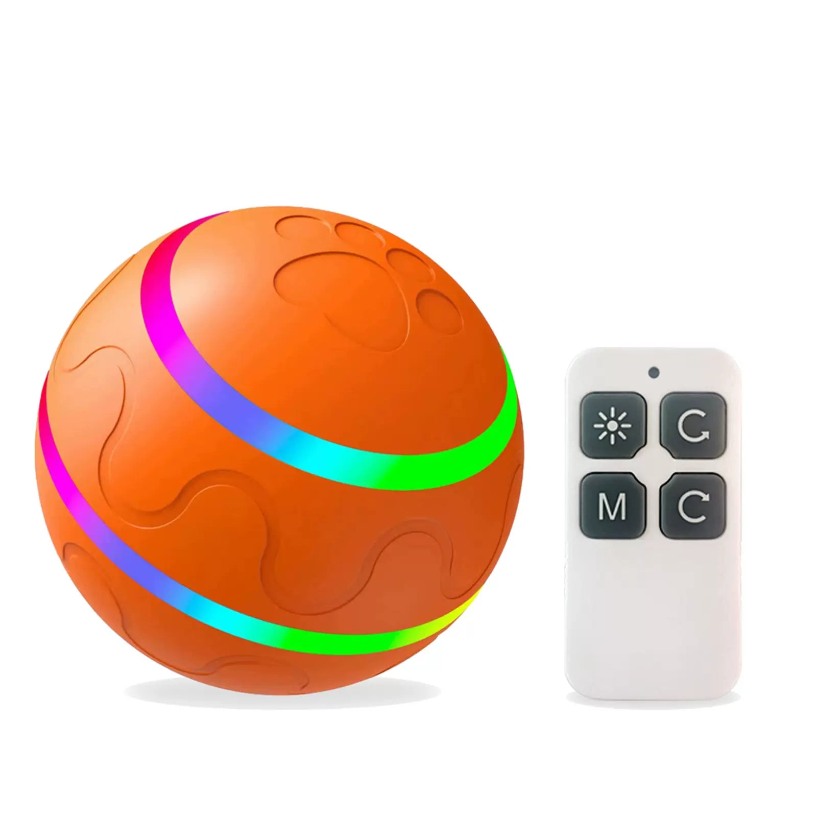 Smart Flashing Interactive Remote Control Toy Ball