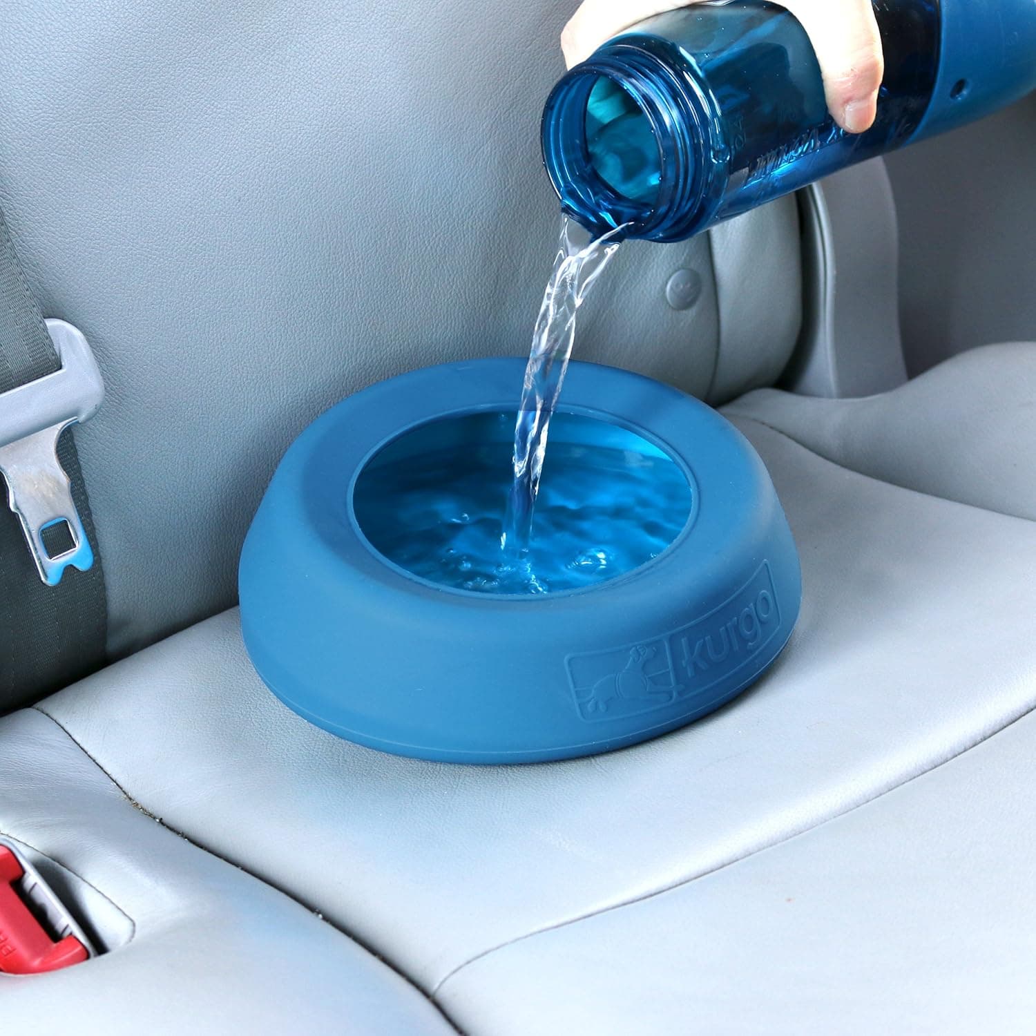 Splash Free Wander Water Bowl, No Spill Dog Travel Bowl, Portable No Mess Bowl for Dogs, Splash Less Car Bowl for Pets
