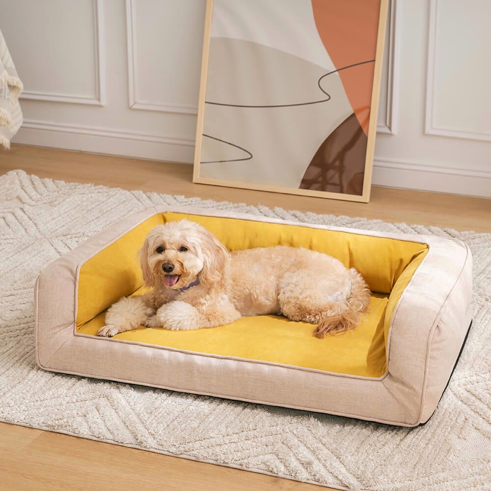 Ultimate Lounger Full Support Comfortable Orthopedic Dog Sofa Bed