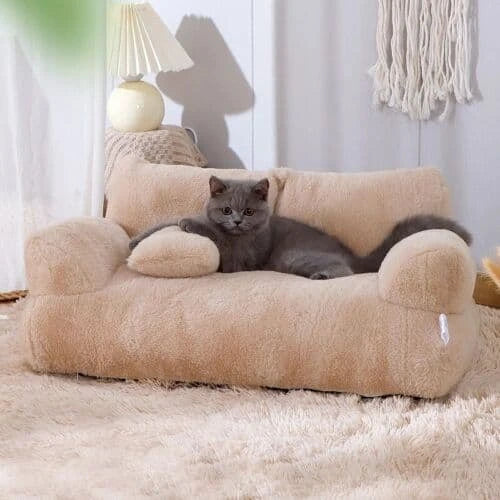 Comfortable Cat Bed Nest Winter Warm Pet Sofa House Suitable for Cats Small Dogs Comfortable Plush Cat Bed Puppy Bed Dog House