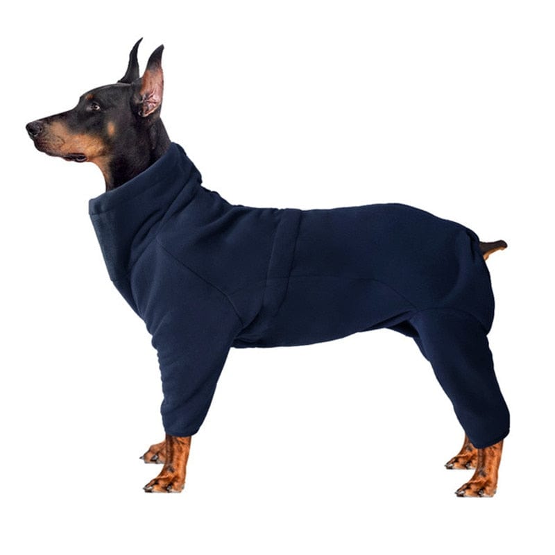 Winter dog pajamas dog coat high elastic high collar cold-proof warm tight and comfortable