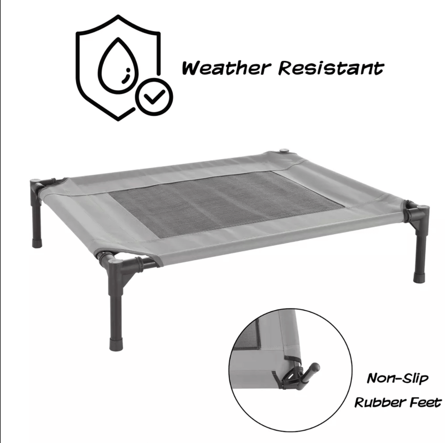 Portable Waterproof Pet Elevated Dog Bed