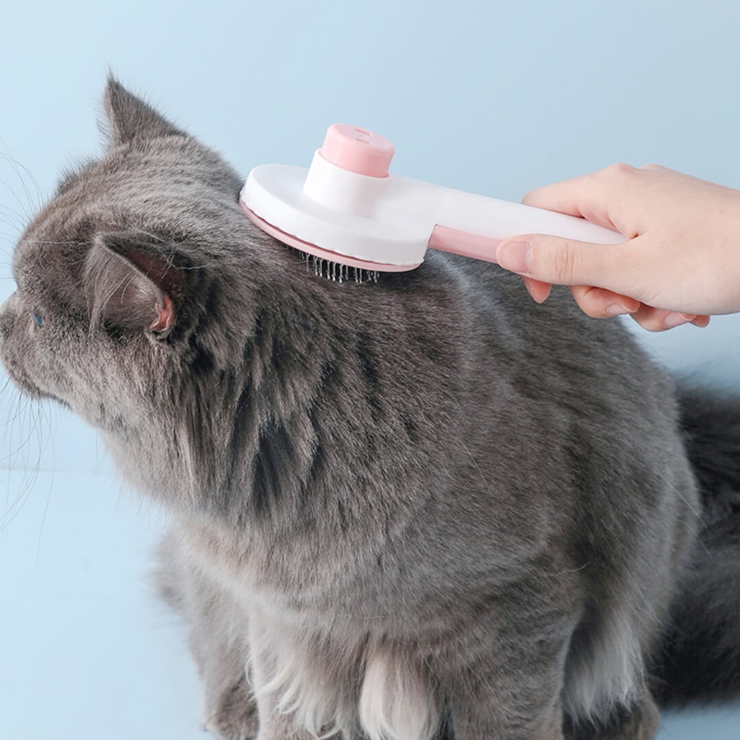 Fur Magnet Self-Cleaning Cat Brush