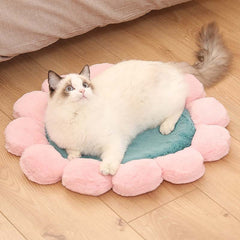 Colourful Sunflower Shape Human Pet Mat Dog Bed