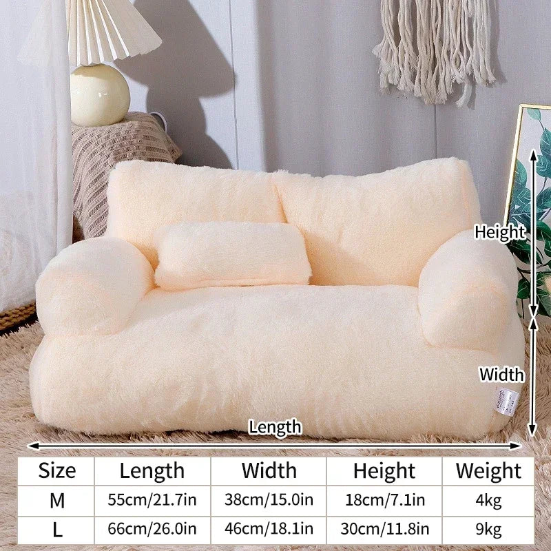 Comfortable Cat Bed Nest Winter Warm Pet Sofa House Suitable for Cats Small Dogs Comfortable Plush Cat Bed Puppy Bed Dog House