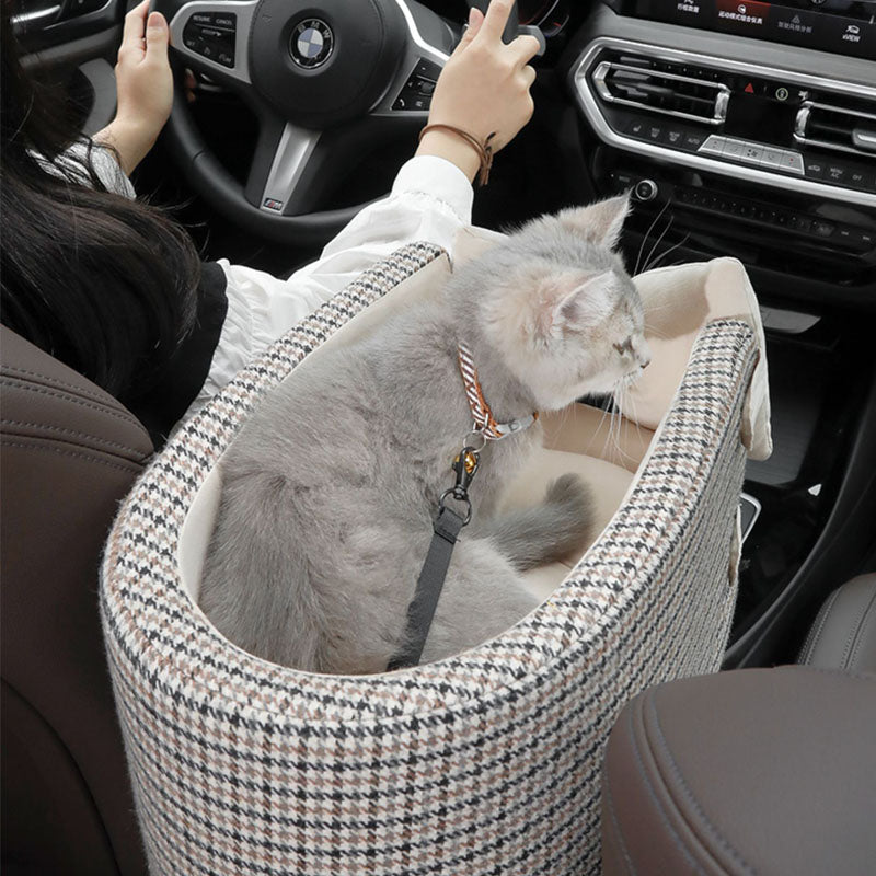 AyipetsStoreHoundstoothLookoutConsoleBowTiePetCarSeat-_6