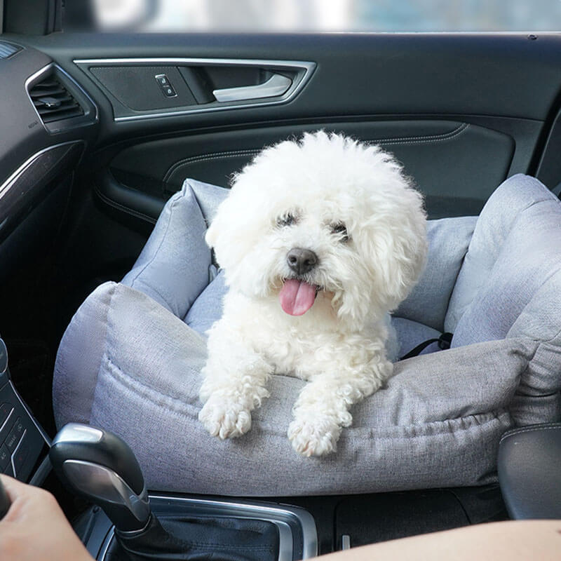 AyipetsStoreSmilingAngelRemovableDogCarSeatBed-_6