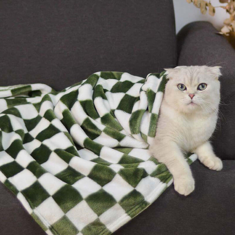 AyipetsStoreStylishChequeredFlannelPetBlanketDog_CatBlanket-_3