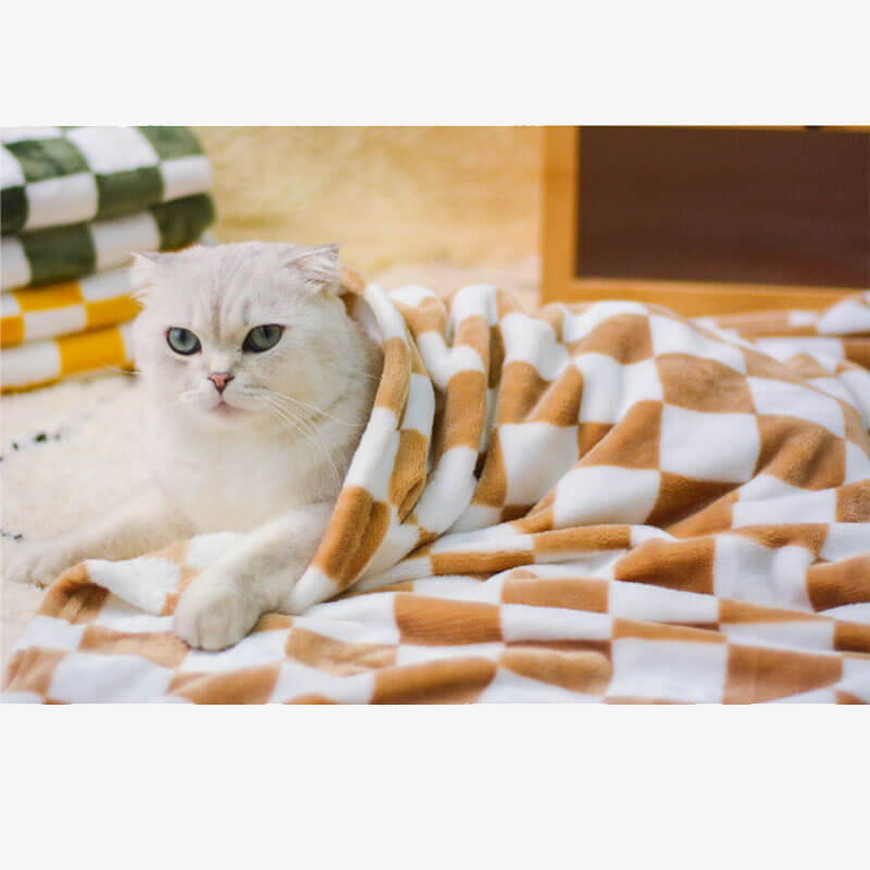 AyipetsStoreStylishChequeredFlannelPetBlanketDog_CatBlanket-_4
