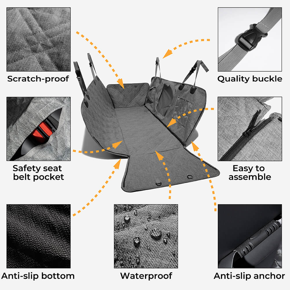 AyipetsStore_CationicFabricOxfordFabricWaterproofScratchResistantDogCarSeatCover3