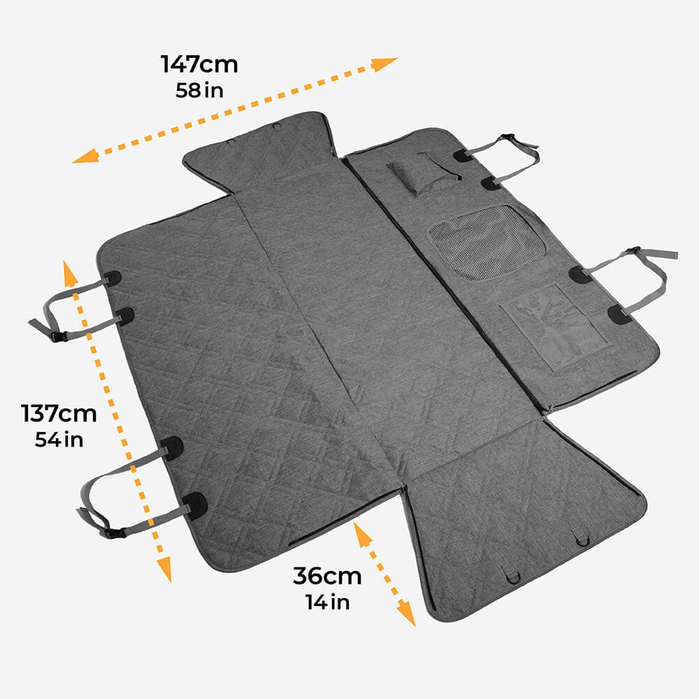 AyipetsStore_CationicFabricOxfordFabricWaterproofScratchResistantDogCarSeatCover9