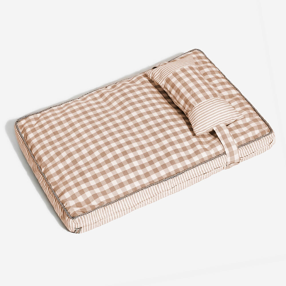 AyipetsStore_FashionCheckeredPatternWashableDogBed5