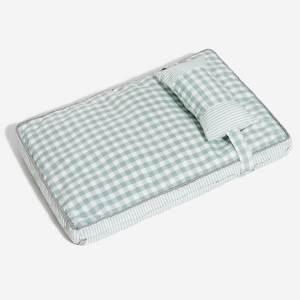 AyipetsStore_FashionCheckeredPatternWashableDogBed9