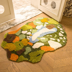 AyipetsStore_IrregularNaturalPlushCarpetPetMatPetRug1