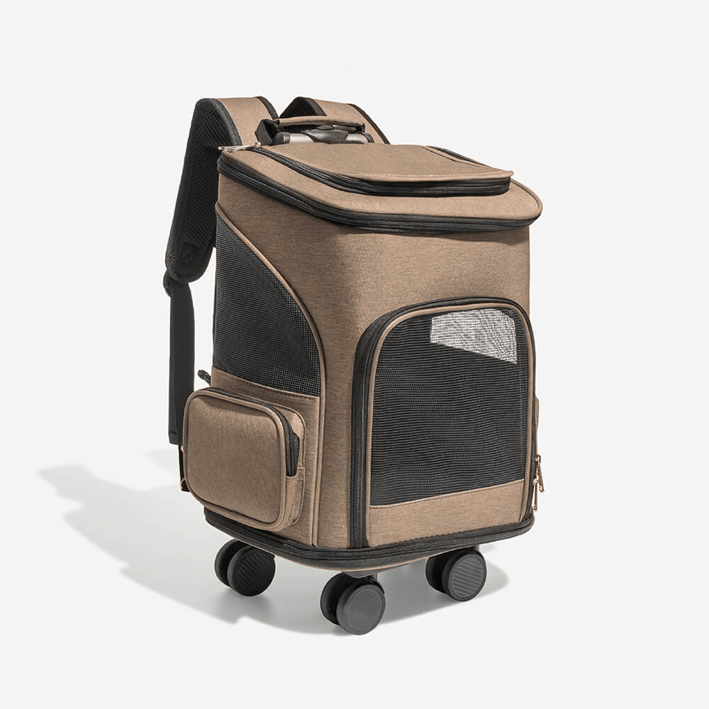 AyipetsStore_LuggageRollingWheelsCarrierBreathablePetBackpack11