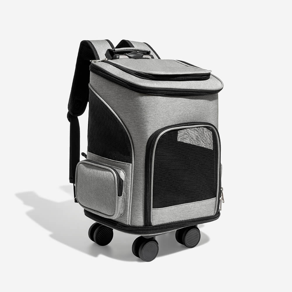 AyipetsStore_LuggageRollingWheelsCarrierBreathablePetBackpack9