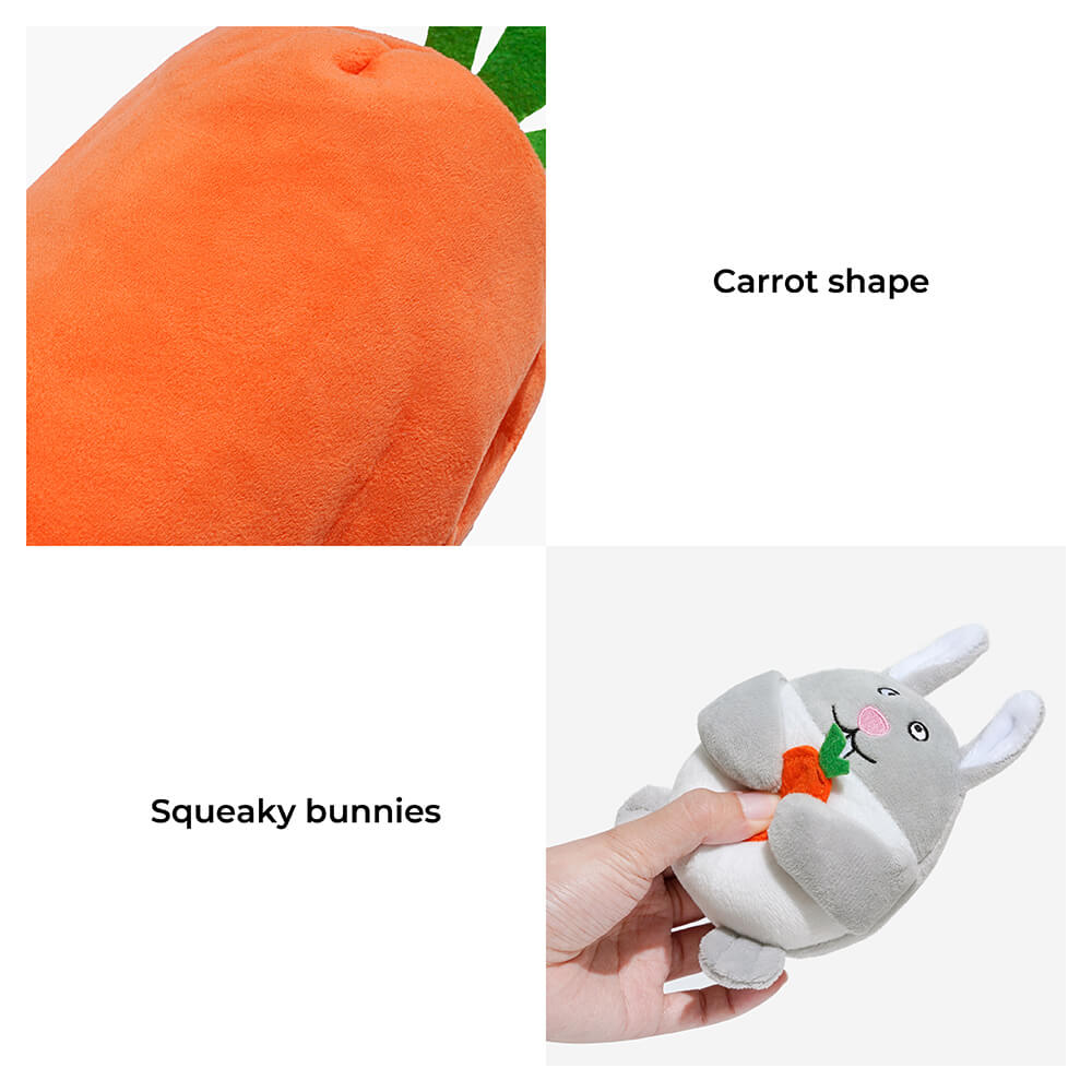 AyipetsStore_PlushCarrotsBunniesBurrowDollSqueakyDogToy1