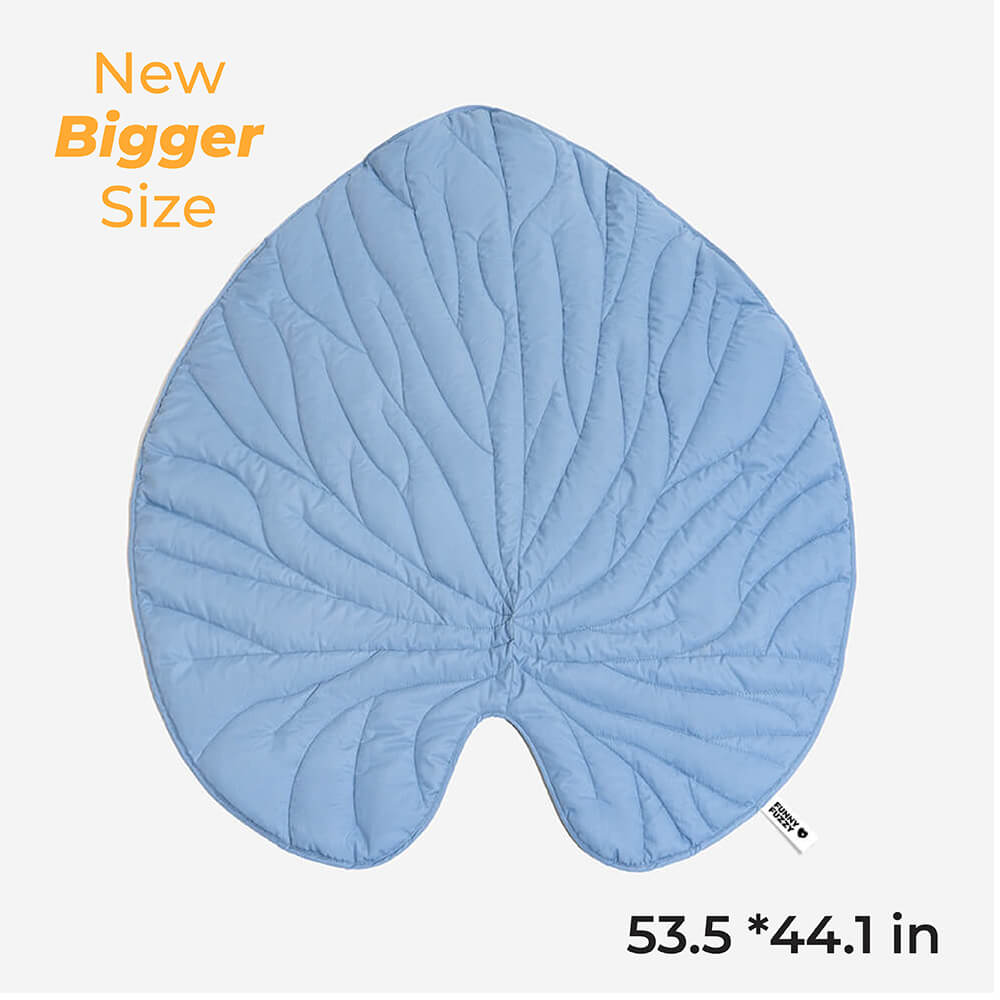 AyipetsStore_SuperLargeHighQualityLeafShapeHumanMatDogBlanket101