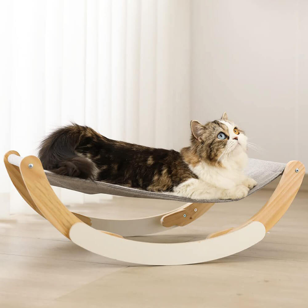 AyipetsStore_WoodenElevatedCatHammockBedSwingChair8