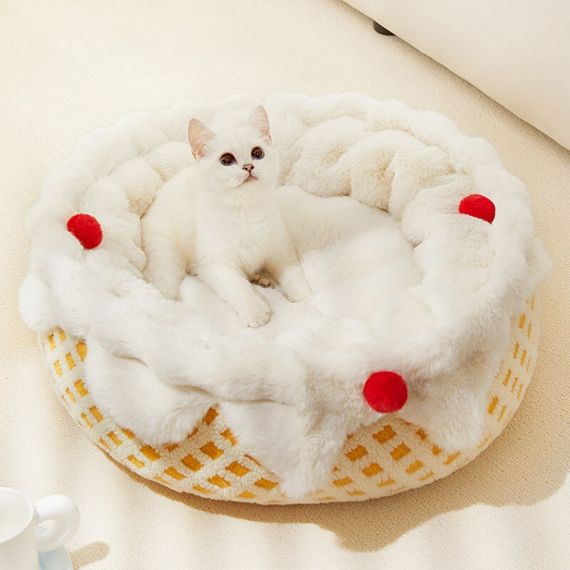 CreamCakePetBedPlushDeepSleepingDog_CatBed12