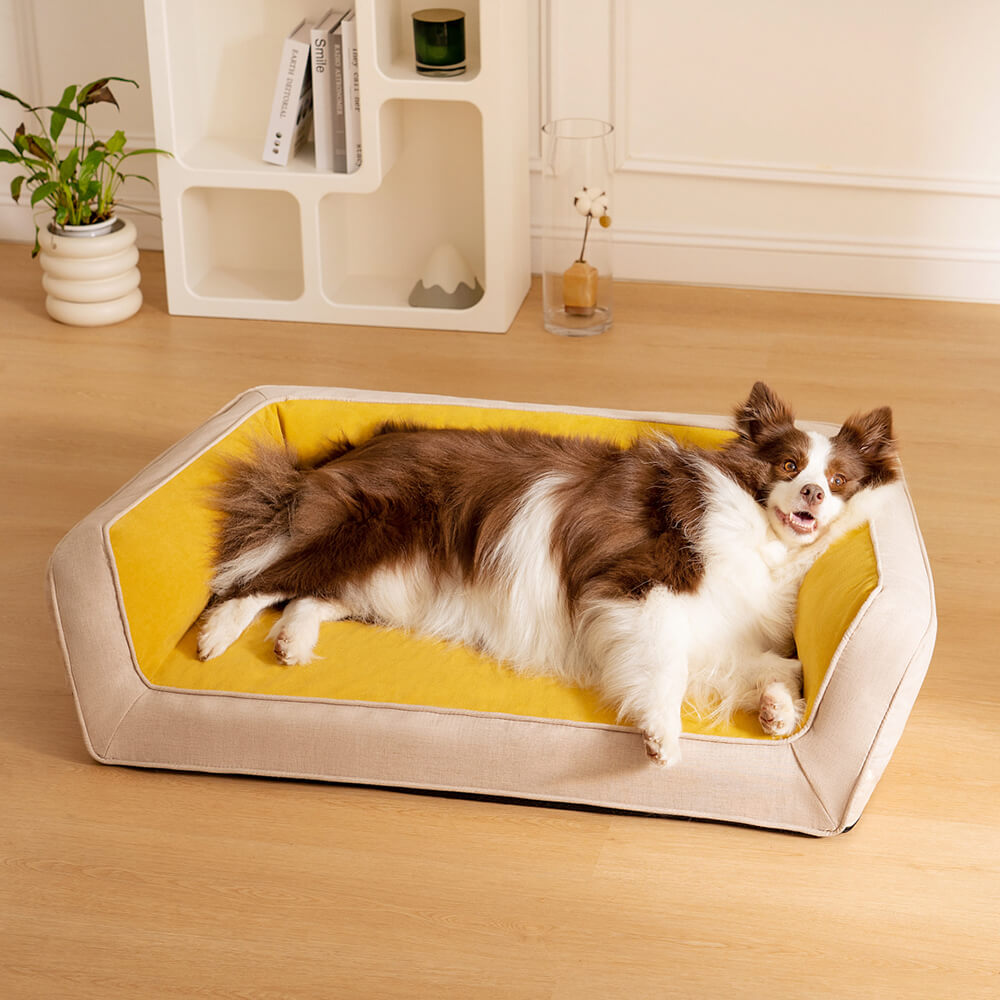 Ultimate Lounger Full Support Comfortable Orthopedic Dog Sofa Bed