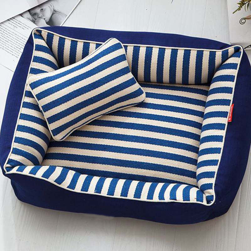 NavyBlueMediumLargeDogPillowBed-_7