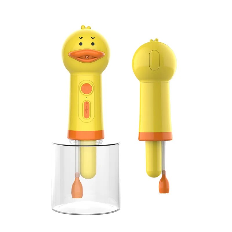 Dog Bath Bubbler Little Yellow Duck Bubble Machine