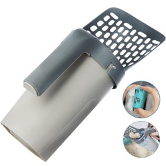 Cat Litter Shovel Scoop with Refill Bag For Pet Filter Clean Toilet Garbage Picker Cat Supplies Cat Litter Box Self Cleaning