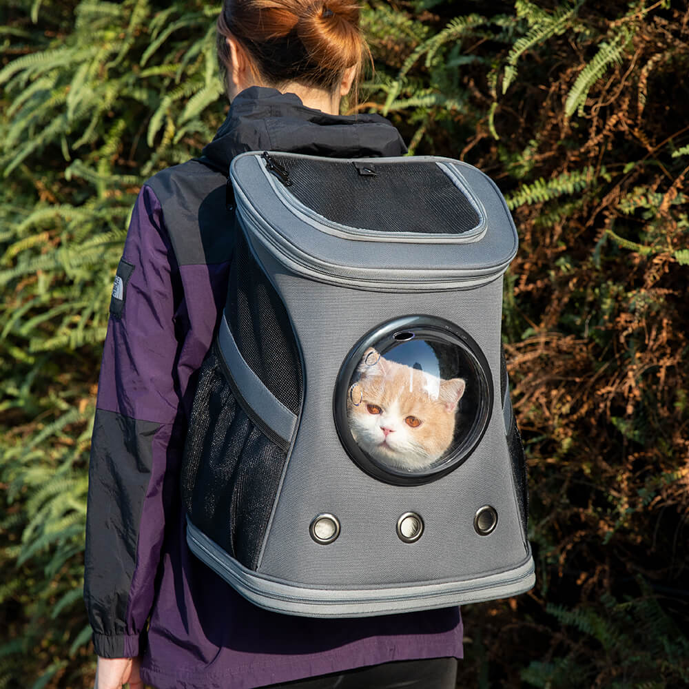 SpaceCapsuleTransparentBreathablePetCarrierBackpack12