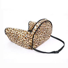 StylishLeopardPrintPlushSafetyDogCarSeatBed-_1