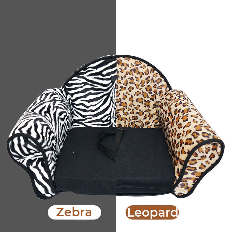 StylishLeopardPrintPlushSafetyDogCarSeatBed-_6