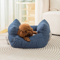 Super Soft Removable Non-slip Dog Car Seat Bed