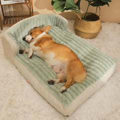 Warm & Secure Thick Sleeping Pet Sofa Bed