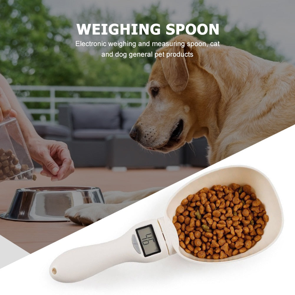 Dog and cat feeding spoon LCD electronic precision weighing tool digital display kitchen scale