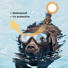 Dog Goggles Sunglasses Anti-UV Sunglasses Eyes Wear protective waterproof and windproof sunglasses